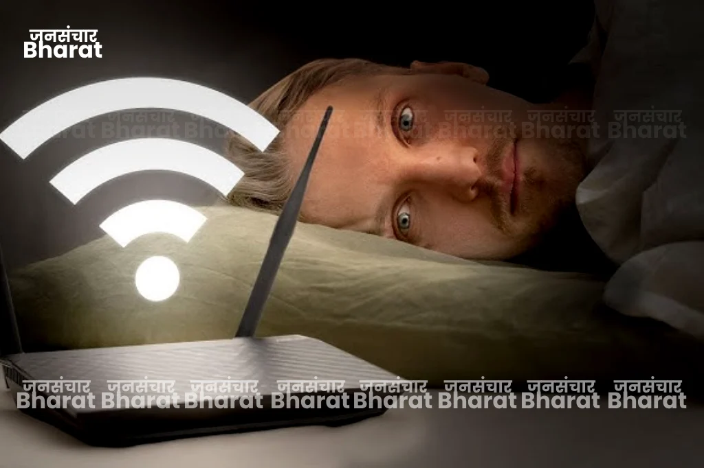 WiFi router at night help you sleep peacefully