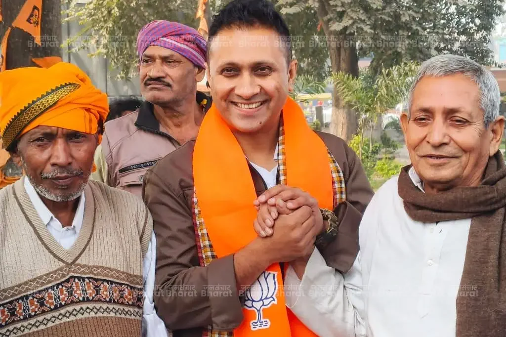 buxar-sadar-vidhayak-anand-mishra-jansamvad-golamber-trafik-jam-mudde