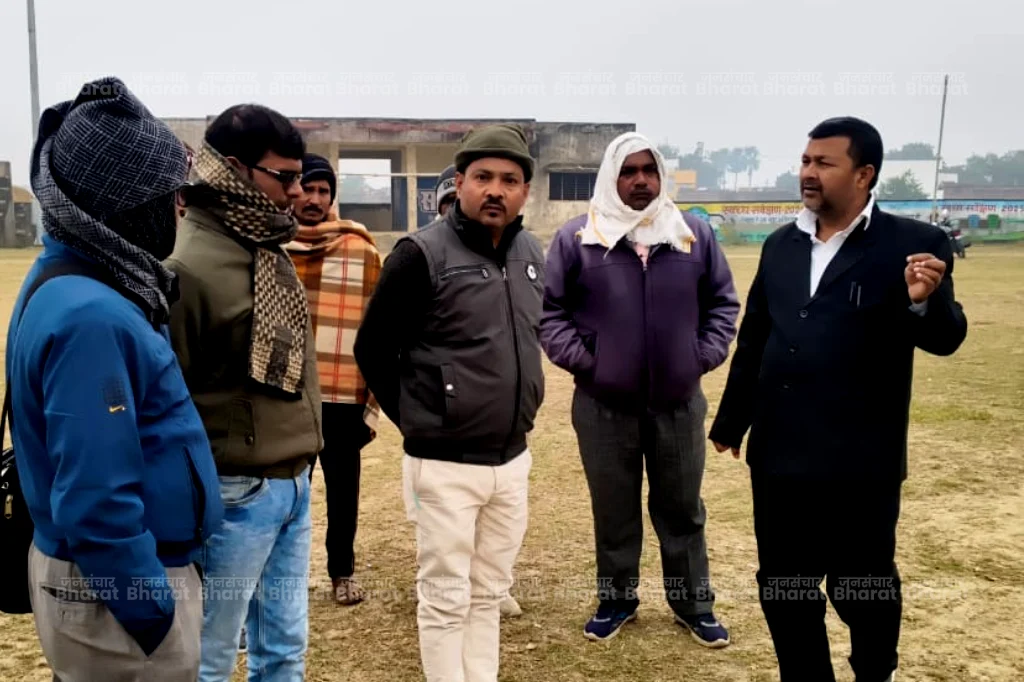 chausa-sher-shah-suri-football-tournament-preparations-buxar