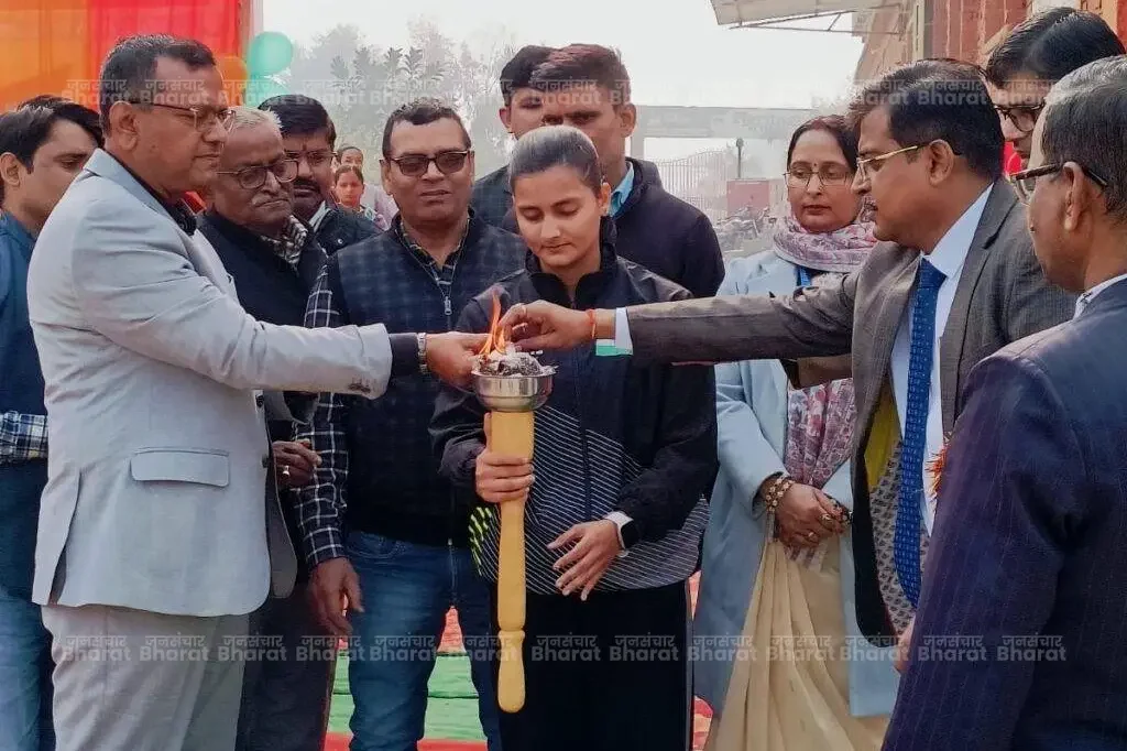 heritageschool-arjunpur-dilip-pathak-memorial-sports-meet-inauguration-2025